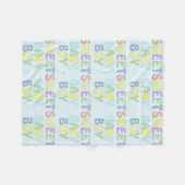 Baby Boy Fleece Blanket Deken (Voorkant (Horizontaal))