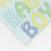 Baby Boy Fleece Blanket Deken (Hoek)