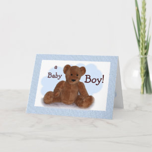 Baby Boy Gefeliciteerd Kaart