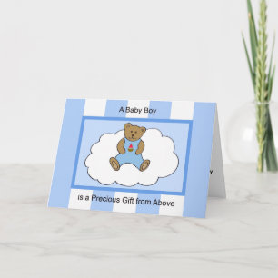 Baby Boy Gefeliciteerd Kaart — kostbaar cadeau
