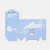 Baby Boy Hanging On Clothesline Bedankdoosjes (Uitgevouwen)