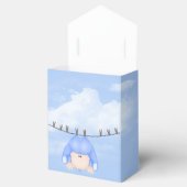 Baby Boy Hanging On Clothesline Bedankdoosjes (Geopend)