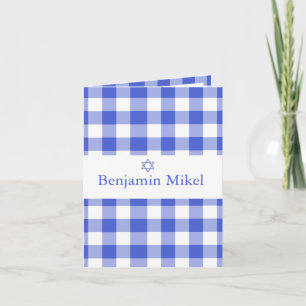 Baby Boy Hebrew Naming-ceremonie Foto Joods Blauw