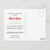 Baby Boy Horse Baby shower Invitation (Dos)