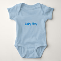 Baby Boy in het blauw
