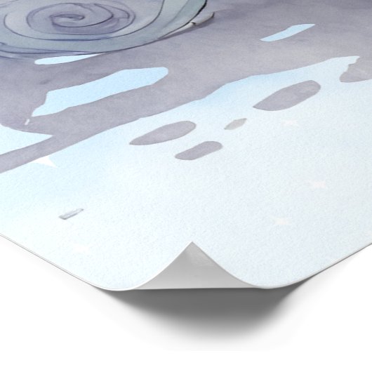 Baby Boy Intricate Neursery Poster (Hoek)