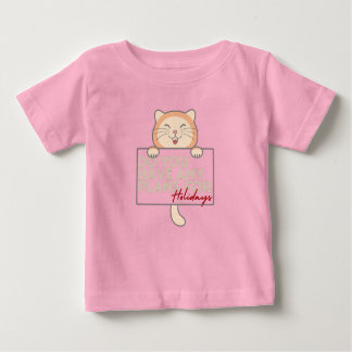 Baby Boy kat vakantieplannen T-shirt