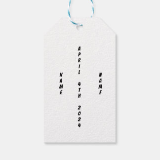 Baby Boy Klassieke Auto Cadeaulabel