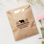 Baby Boy Kraft Bear Lumberjack Favoriser les sacs (Scellé)