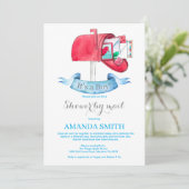 Baby Boy Longue Distance Show par Mail Invitation (Debout devant)