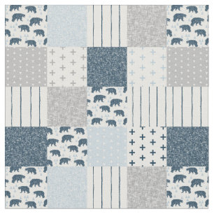 Baby Boy modern patchwork Stof