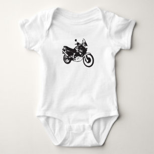 Baby Boy Motorcycle Grafisch Romper