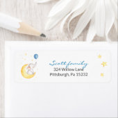 Baby Boy Olifant retour adres label (Insitu)