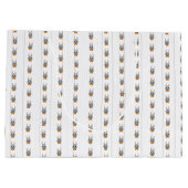 Baby Boy Oranje Donkey Groot Cadeauzakje (Achterkant)