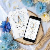Baby Boy Peter Rabbit Baby shower Invitation