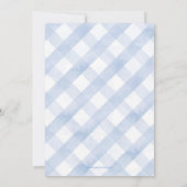 Baby Boy Peter Rabbit Baby shower Uitnodiging (Achterkant)