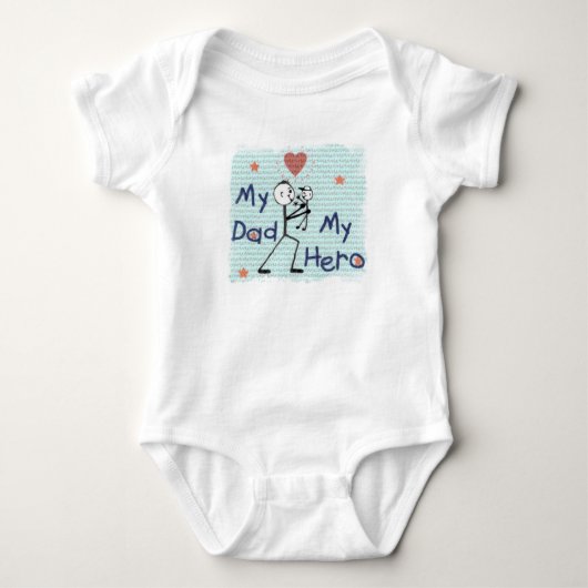 Baby Boy Proud Son Romper (Voorkant)