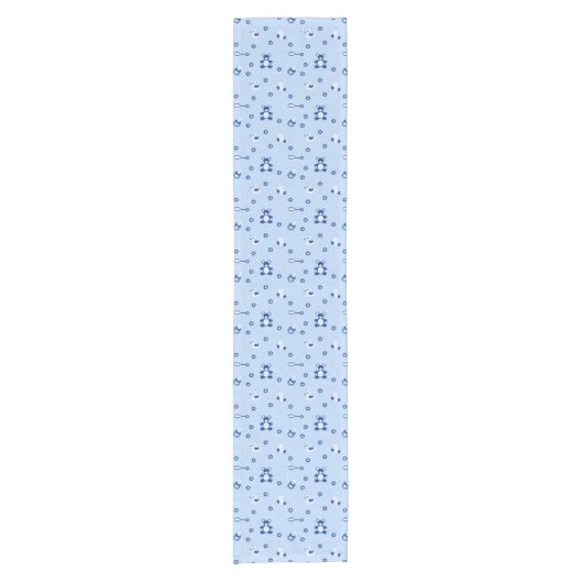 Baby-boy Quilt Pattern Korte Tafelloper (Voorkant)