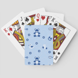 Baby-boy Quilt Pattern Pokerkaarten