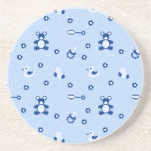 Baby-boy Quilt Pattern Zandsteen Onderzetter