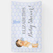  Baby Boy Rattle Blue Spandoek (Verticaal)