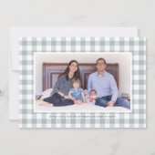 Baby Boy Russell Birth Announement (Achterkant)