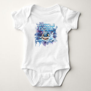 Baby Boy Shark T-Shirt Schattig Fintastisch