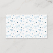 Baby Boy Shower Card Apportez une carte de livre (Dos)