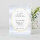 Baby Boy Shower Invitation (Debout devant)