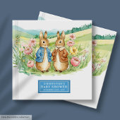 Baby Boy Shower Livre d'invité Peter Rabbit