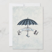  Baby Boy Shower-uitnodiging Kaart (Achterkant)