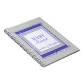 Baby boy Showgastboek Notitieboek (Rechterzijde)