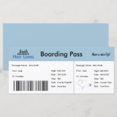 Baby Boy Travel Faire-part de grossesse à thème (Devant / Derrière)