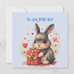 Baby Boy Valentine  Kaart