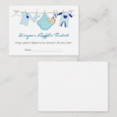 Baby Boy Vêtements Ligne Déchets Carte de visite R (Devant / Derrière)