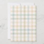 Baby Boy Vintage Baby Shower Invitation (Dos)