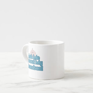 Baby Boy Vraag naar mijn kleinzoon geschenken Espresso Kop