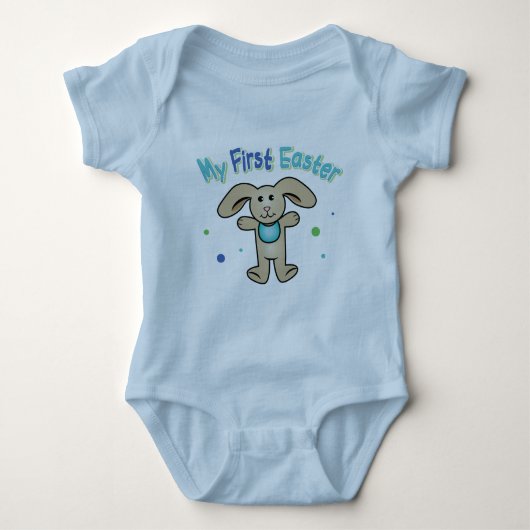 Baby Boy's eerste Pasen Romper (Voorkant)