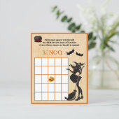 Baby Breedteschower Halloween Witch Bingo Game (Staand voorkant)