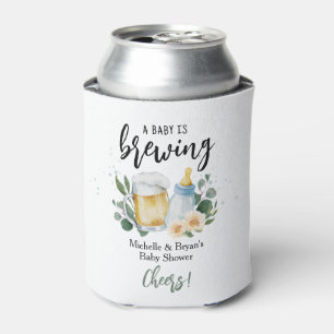 Baby breekt groenery Baby shower Cheers Blikjeskoeler