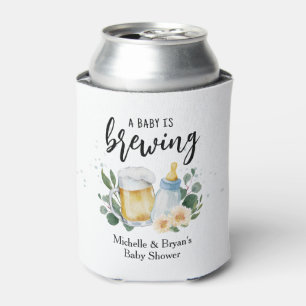 Baby breekt groenery Baby shower Cheers Blikjeskoeler