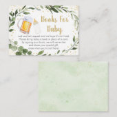 Baby breekt groenery Book Request Informatiekaartje (Voorkant / Achterkant)