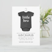 Baby Brother Bodysuit Sprinkle Shower (Staand voorkant)
