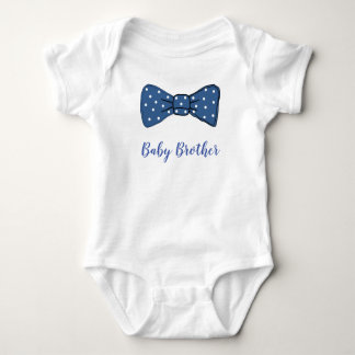 Baby Brother Bow Stropdas Vest Romper