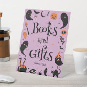 Baby Brouwen Halloween Baby shower Boeken & Gesche Reclamebord Met Voetstuk (Insitu)