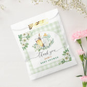 Baby brouwt Baby shower Bedankzakje (Gezegeld)