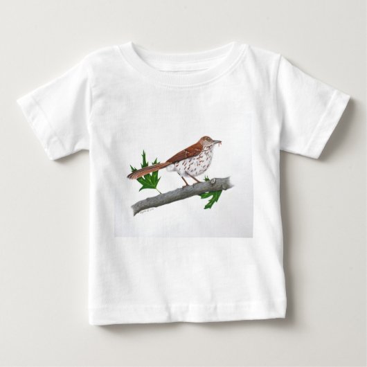 Baby Brown Thrasher T-Shirt (Voorkant)