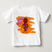 Baby Bug Baby T-Shirt-Schattig Bug Design (Voorkant)
