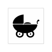 Baby Buggy Art Stamp Rubberstempel (Afrduk)