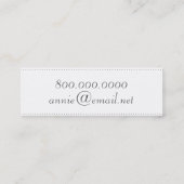 Baby Buggy Doula Visitekaartjes (Achterkant)